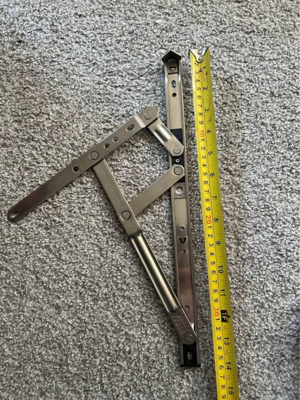 14 Inch Square Slot Casement/Hanging Window Hinge